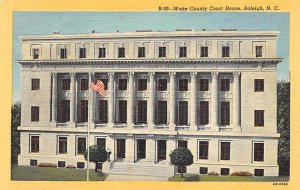 Wake County Court House Raleigh, North Carolina USA