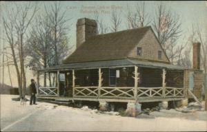Rehoboth MA Anawan Club in Winter c1910 Postcard