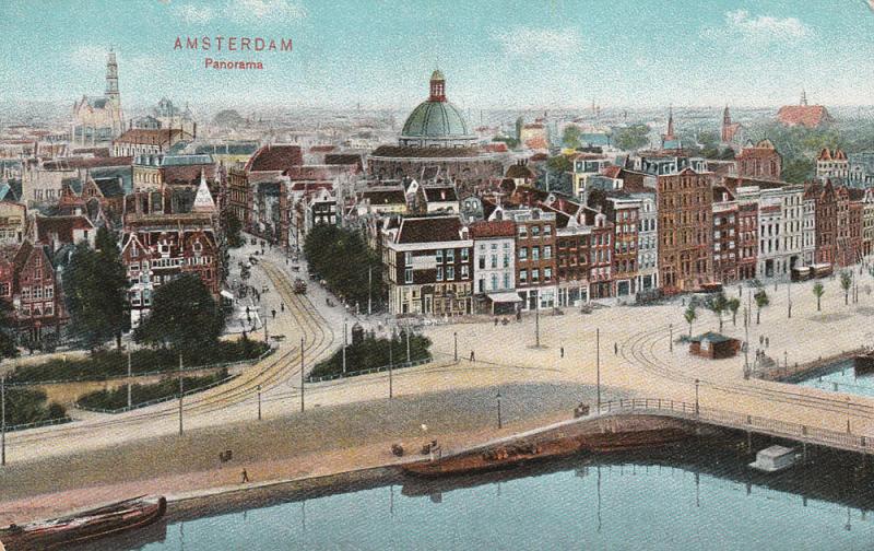 Panorama, Amsterdam, Netherlands, c. 1910s