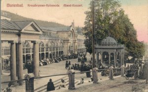 Czech Republic Marienbad Kreuzbrunnen Kolonnade Mariánské Lázně Postcard 08.12