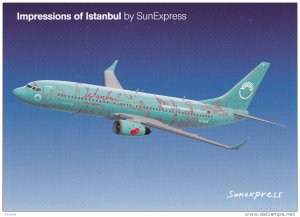 SUNEXPRESS Jet Airplane , Istabul paint job , 70-90s