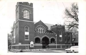 Girard Kansas Methodist Church Real Photo Antique Postcard K55339