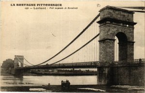 CPA La Bretagne Pittoresque - LORIENT - Pont suspendu de Kerenitech (431058)