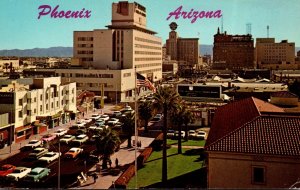 Arizona Phoenix Looking South On Central Avenue