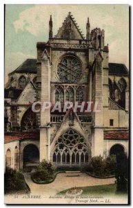 Auxerre Old Postcard Former Abbey of Saint Germain North Transept