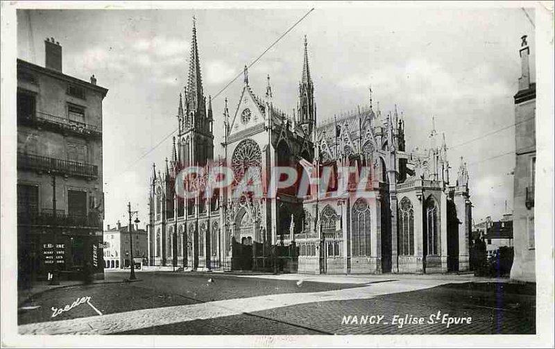 Modern Postcard Nancy Church St Epvre