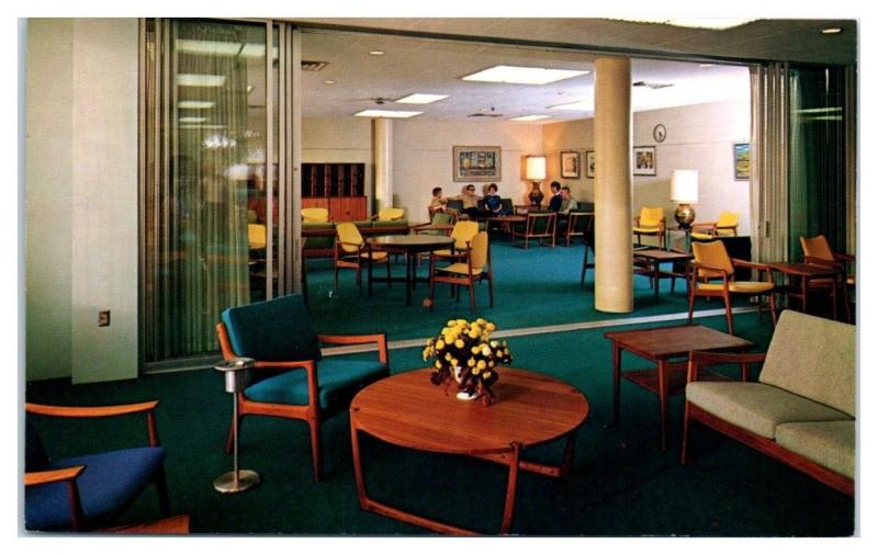 Centennial Union Interior, Luther College, Decorah, IA Postcard