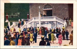 Canada Quebec Ste-Anne De Beaupre The Miraculous Fountain 1953