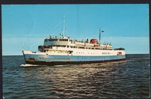 M.V.S. ABEGWEIT Ice Breaker Ferry Passenger NB to PEI pm1963 Chrome 1950s-1970s