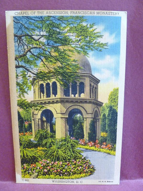 Old Postcard Lot: Franciscan Monastery Washington, DC