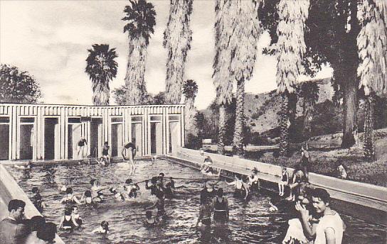 Swimming Pool At Paraiso Hot Springs California Albertype