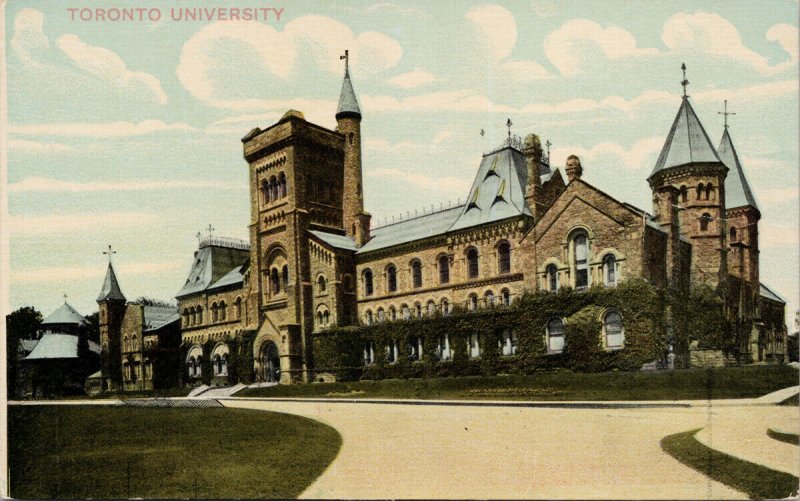 Toronto University Ontario ON Richmonde Sales Postcard G70