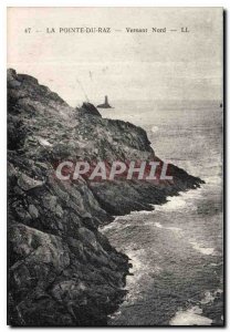 Old Postcard The Pointe du Raz North Side