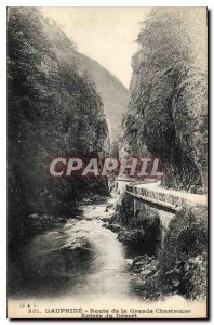 Postcard Old Route Dauphine Grande Chartreuse Entree Desert