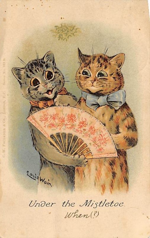 CW Faulkner and Co Artist Louis Wain 1905 