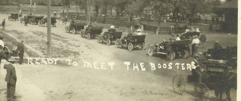 Chadron NEBRASKA RP 1910 AUTO RALLY Automobiles Cars nr Crawford Gordon NW NE 