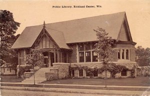 Public Library Ford Building Richland Center WI 