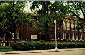 Northville Public School Administration Building Junior High Vintage Postcard 