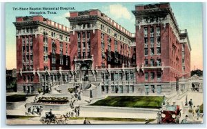 MEMPHIS, TN Tennessee ~ Tri-State  BAPTIST MEMORIAL HOSPITAL  c1910s  Postcard