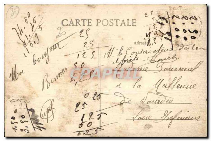 Old Postcard Rennes Tabor Greenhouses and Garden has Ia Francaise (architect ...