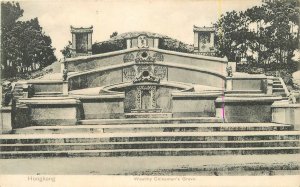 Postcard Hongkong Wealthy Chinaman's Grave Sternberg 23-7027