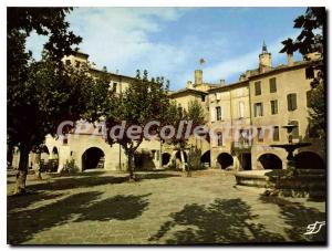 Postcard Modern Uzes A Characteristic Appearance Of The Place Aux Herbes