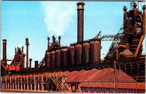 Postcard FACTORY SCENE Pueblo Colorado CO AO3317