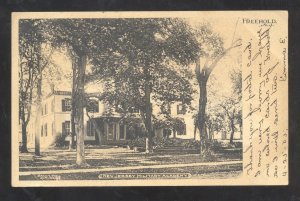 FREEHOLD NEW JERSEY MILITARY ACADEMY NJ 1909 VINTAGE POSTCARD