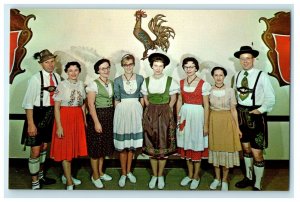 Frankenmuth Bavarian Inn Frankenmuth Michigan MI Group Of Employees Postcard