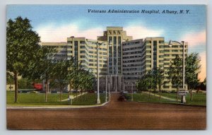 VA Veterans Administration Hospital   Albany  New York     Postcard