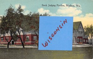 Stock Judging Pavilion Postcard
