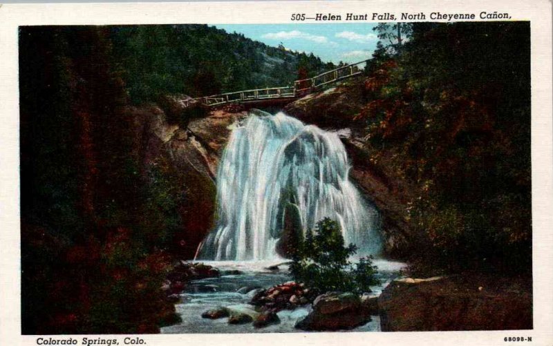 Colorado Springs, Colorado - Helen Hunt Falls,  North Cheyenne Canon - c1920