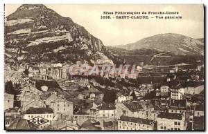 Old Postcard Saint Claude Vue Generale