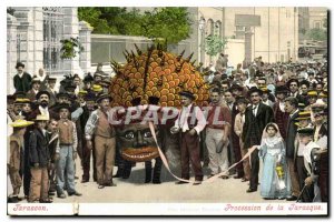 Old Postcard Tarascon Tarascon Procession