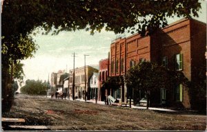 VINTAGE POSTCARD MAIN STREET MARKHAM ONTARIO c. 1904 UDB - NICE CONDITION (RARE)