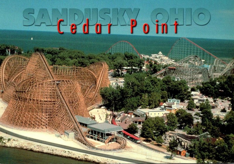 Ohio Sandusky Cedar Point Amusement Park Roller Coaster