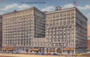 Illinois Chicago The Congress Hotel Curteich