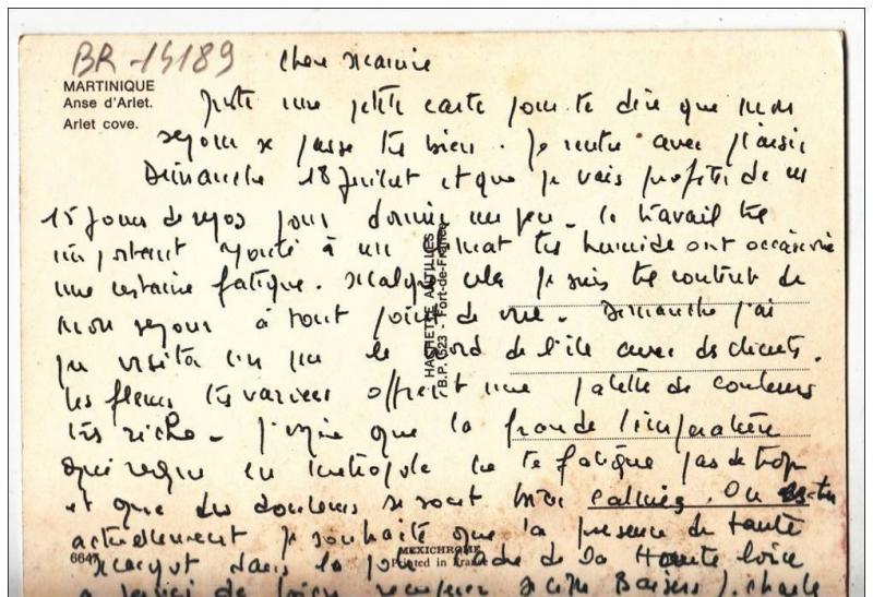 BR14189 Martinique Anse d arlet caribbean