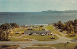 Maine  Belfast  Colonial Gables Motel and Cottages  Aerial View