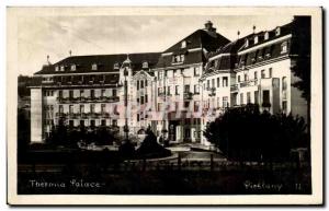 Postcard Old Thermia Palace Piestany