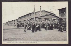 Washing Kits,After Noon Mess,Camp Dodge,IA Postcard