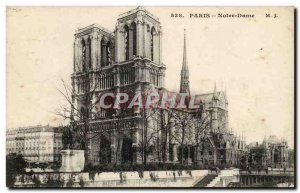 Paris Old Postcard Notre Dame (cathedral)