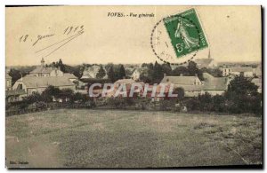 Old Postcard General view Voves