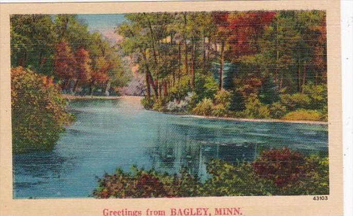 Minnesota Greetings From Bagley