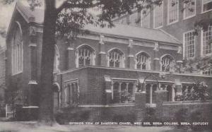 Kentucky Berea Exterior View Of Danforth Chapel West Side Berea College Artvue