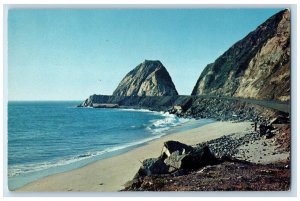 Scenic View The Malibu Approaches Split Rocks Point Mugu California CA Postcard