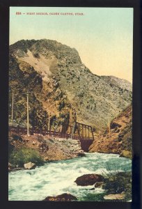 Ogden, Utah/UT Postcard, View Of First Bridge