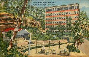 AR, Eureka Springs, Arkansas, Basin Park Hotel, Curteich No. OC-H1058