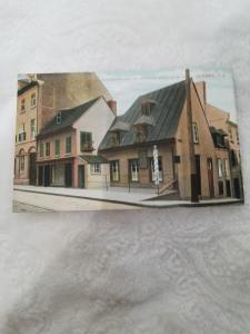 Antique postcard Headquarters of General Montcalm in Quebec, P.Q.