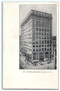 c1905 Aerial View Granite Building Rochester New York Antique Souvenir Postcard